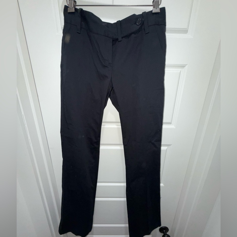 United Colors of Benetton. Black Stretch Trouser. Size 40 (8).